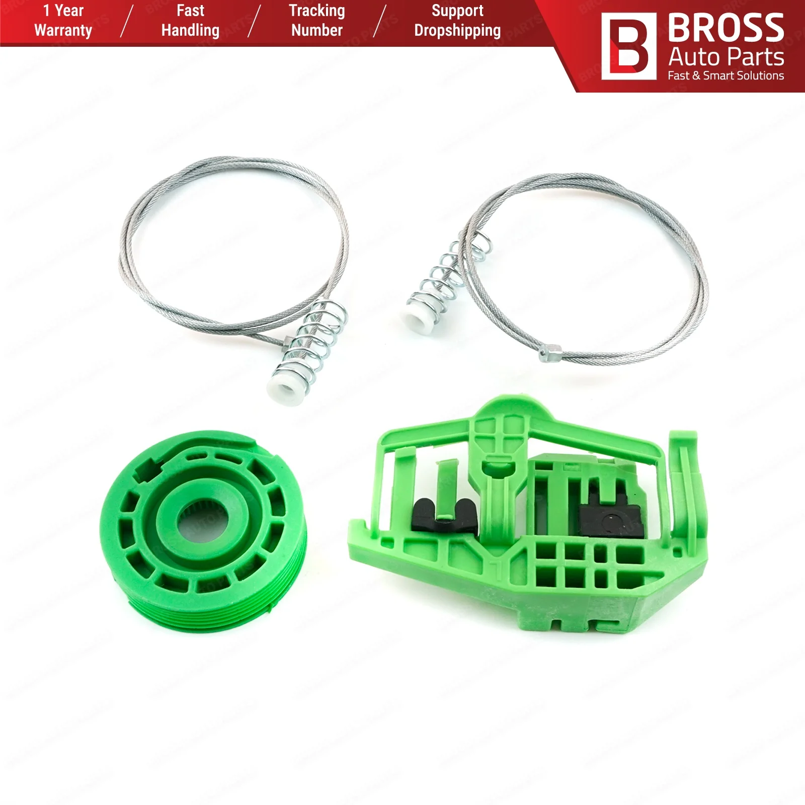 Автозапчасти Bross BWR661 регулятор электростеклоподъемника Ремонтный комплект
