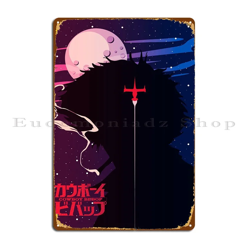 

Металлические знаки Cowboy Bebop, настенный постер для клуба, кинотеатра