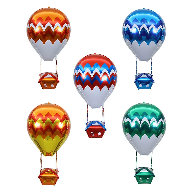 

1PC 3D Hot Air Balloon Foil Balloons Baby Shower Decorations Birthday Balloons Wedding Party Decoration Helium Balloon Kids Toy