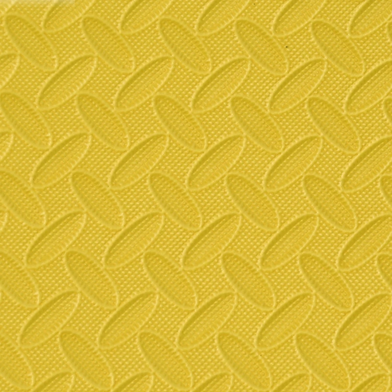 30 см переплетенный пенопластовый коврик с рисунком листьев текстурированный