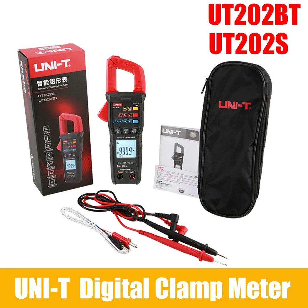 Фотоцифровой измеритель зажима постоянного/переменного тока 6000 отсчетов