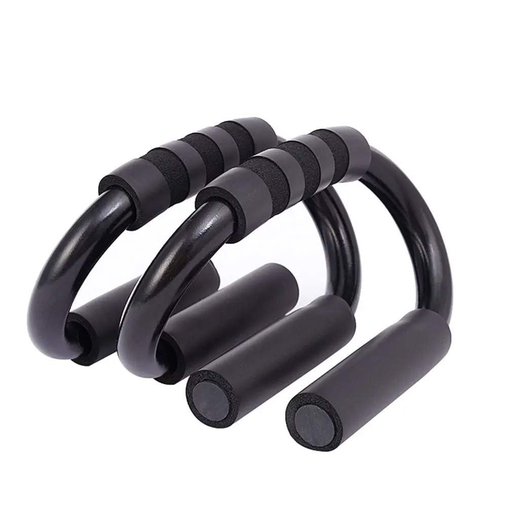 

1pair Fitness Foam Handles Gym Body Muscle Push Up Bar Chest Press Exercise Pull S Shape Home Sports Training