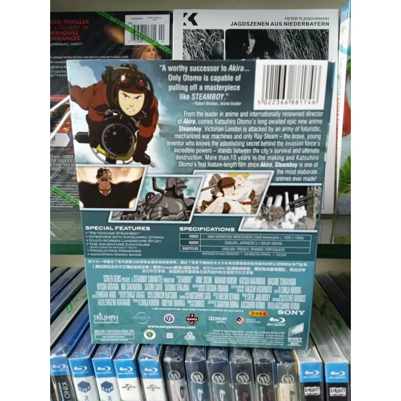Фото «Стим Бой» на Blu-ray диске, режиссер Отомо Кацухиро, абсолютно новый, в заводской упаковке, высокое разрешение, широкоэкранный. №2