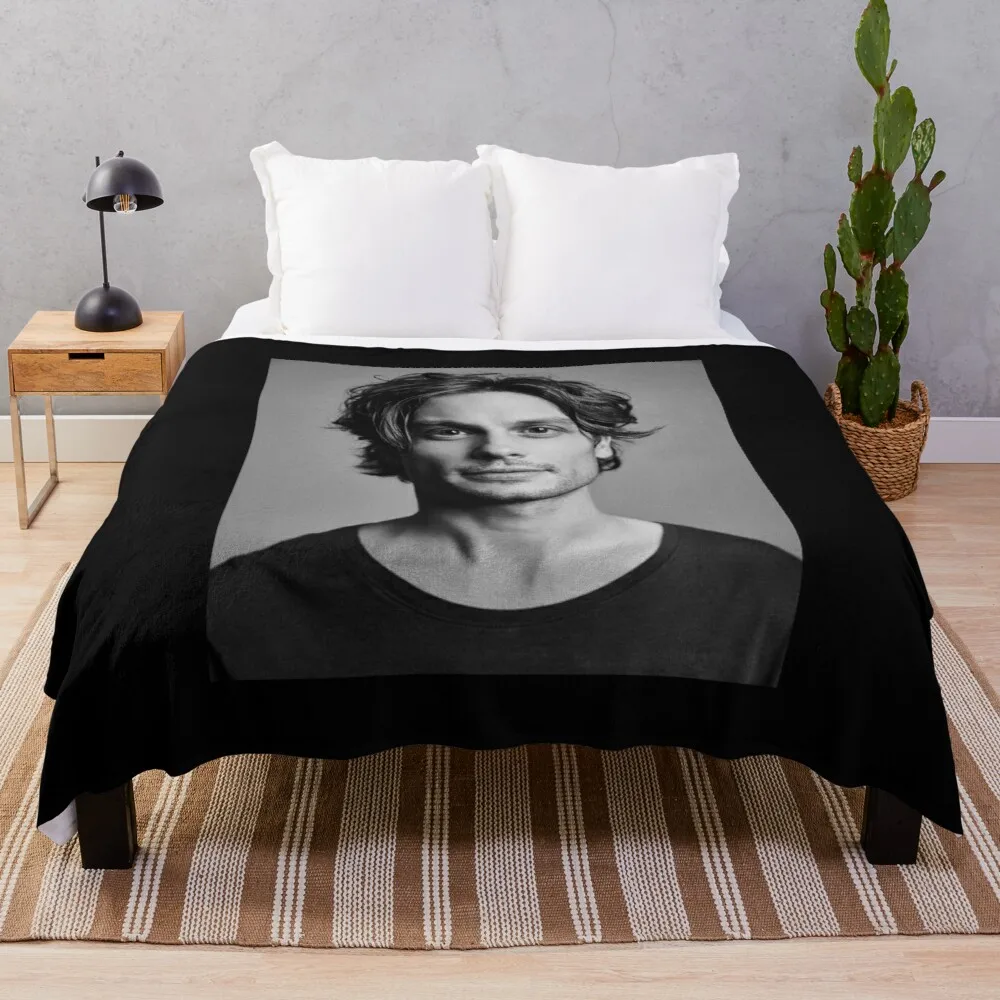 

Matthew Gray Gubler Throw Blanket throw rug travel blanket oversized throw blanket blanket for travel light