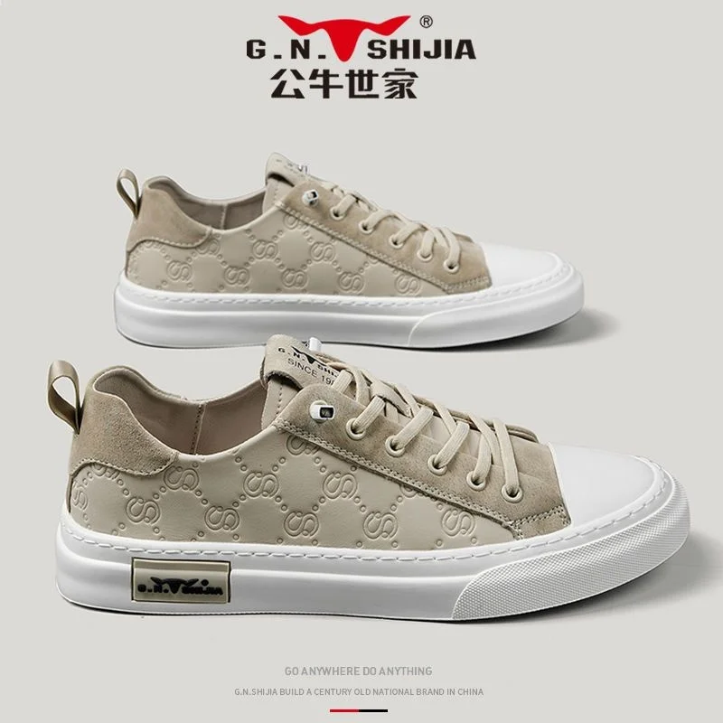 

Мужские кожаные туфли без застежек, черные повседневные туфли, Новинка осени 2023