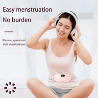 rechargeable uterus warmer with electric heating uterine menstrual stomach pain waist massager3 modes for women