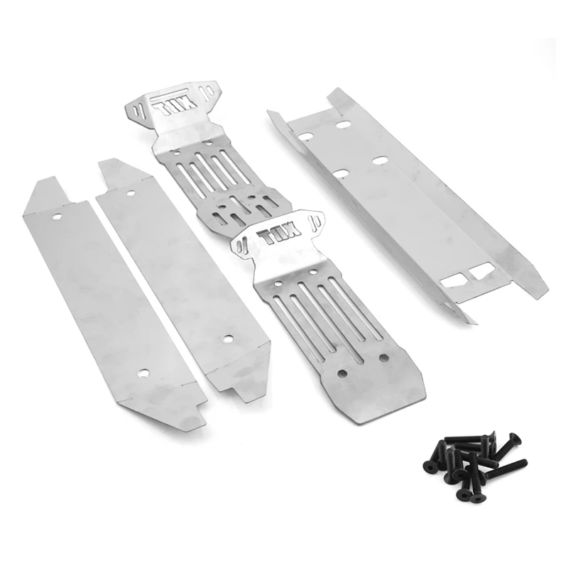 

Front And Rear Chassis Armor Skid Plate Protector For 1/6 Traxxas XRT RC Truck Car Upgrade Parts