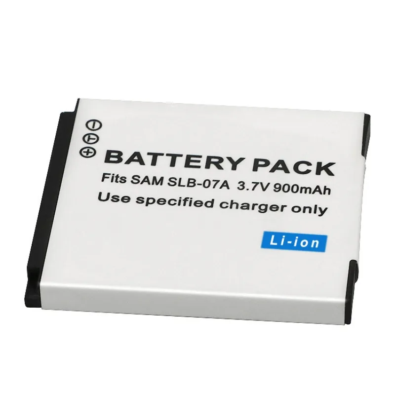 Фото Аккумулятор SLB-07A 3.7V 900mAh и зарядное устройство для камер Samsung ST50 ST500 ST550 ST600 №2