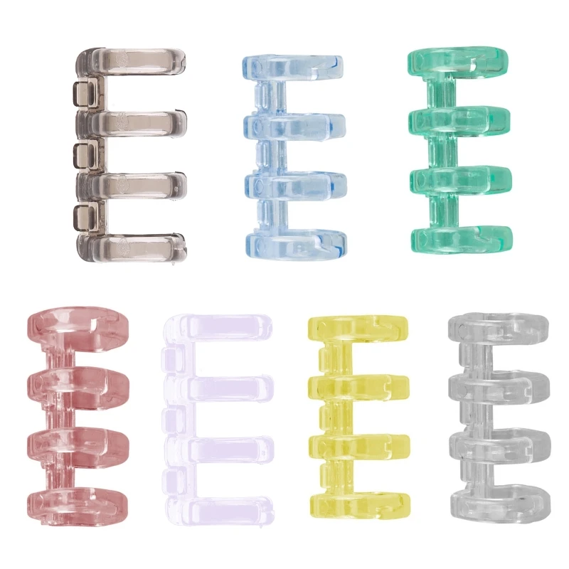 

918A 4 Ring Binding Combs Loose-leaf Binders Book Ring 12mm for DIY Diary Photo Album