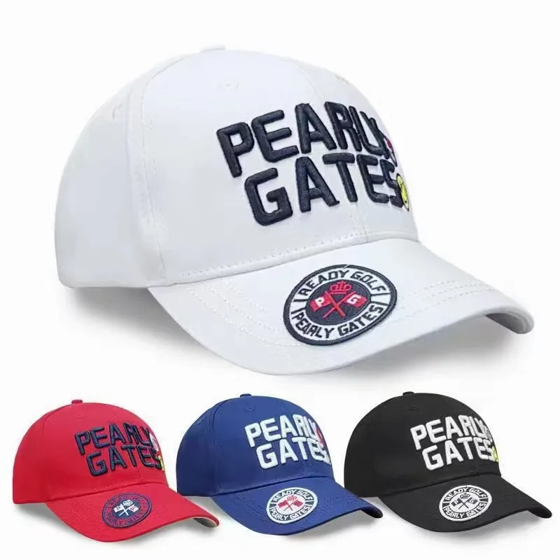 

New style golf cap women's sun protection hat with top cap, fashion cotton embroidered cap sports sun visor