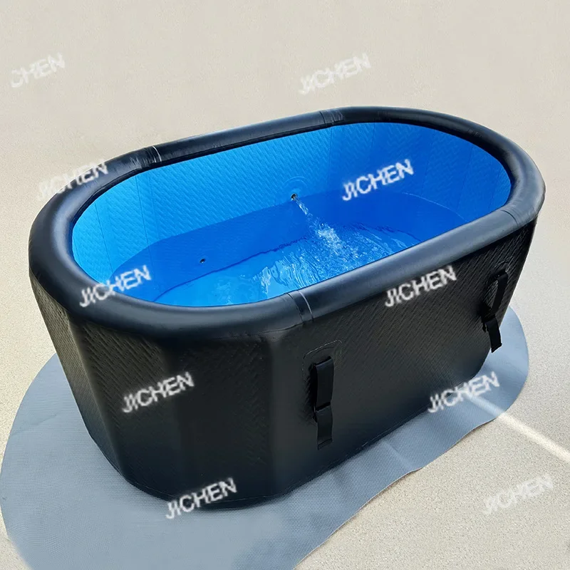 Фото CSS ведро для ванны складное ведро для ванны для взрослых надувная ванна ледяная ванна холодная терапия фитнес-ваннаCSS №2