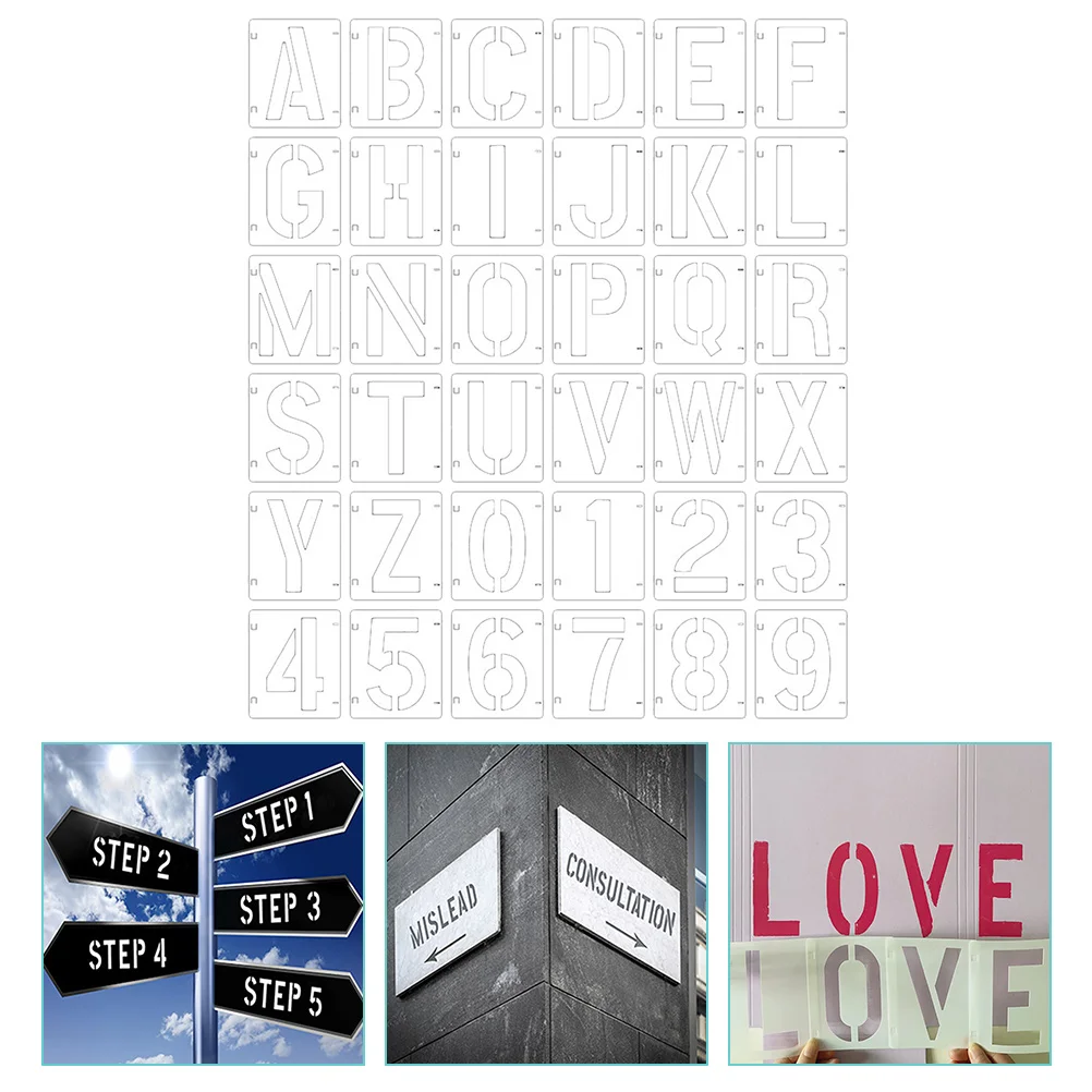 

Stencils Templates Painting Number Letter Drawingstencilalphabet Guide Crafts Word Wallscraft Lettering Signsreusable Mailbox