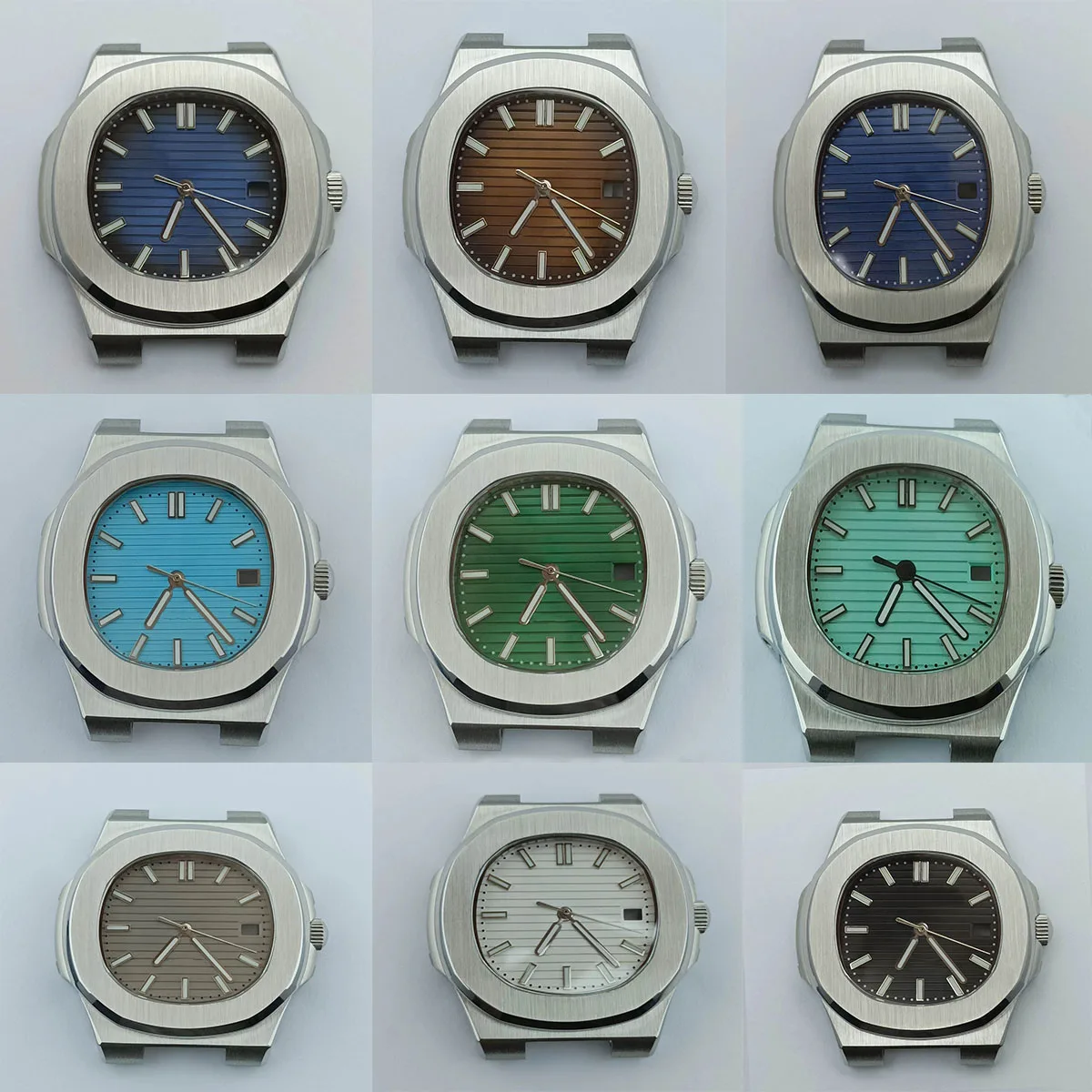 Набор корпусов для часов 42 мм корпус из нержавеющей стали ремешок сапфирового