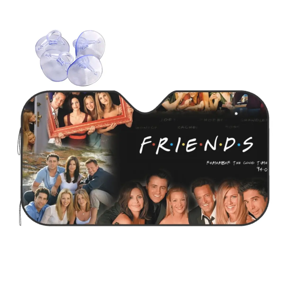 

Friends TV Show American Windshield Sunshade Rachel Monica Joey Ross Car Front Windshield 70x130cm Sun Visor UV Protector