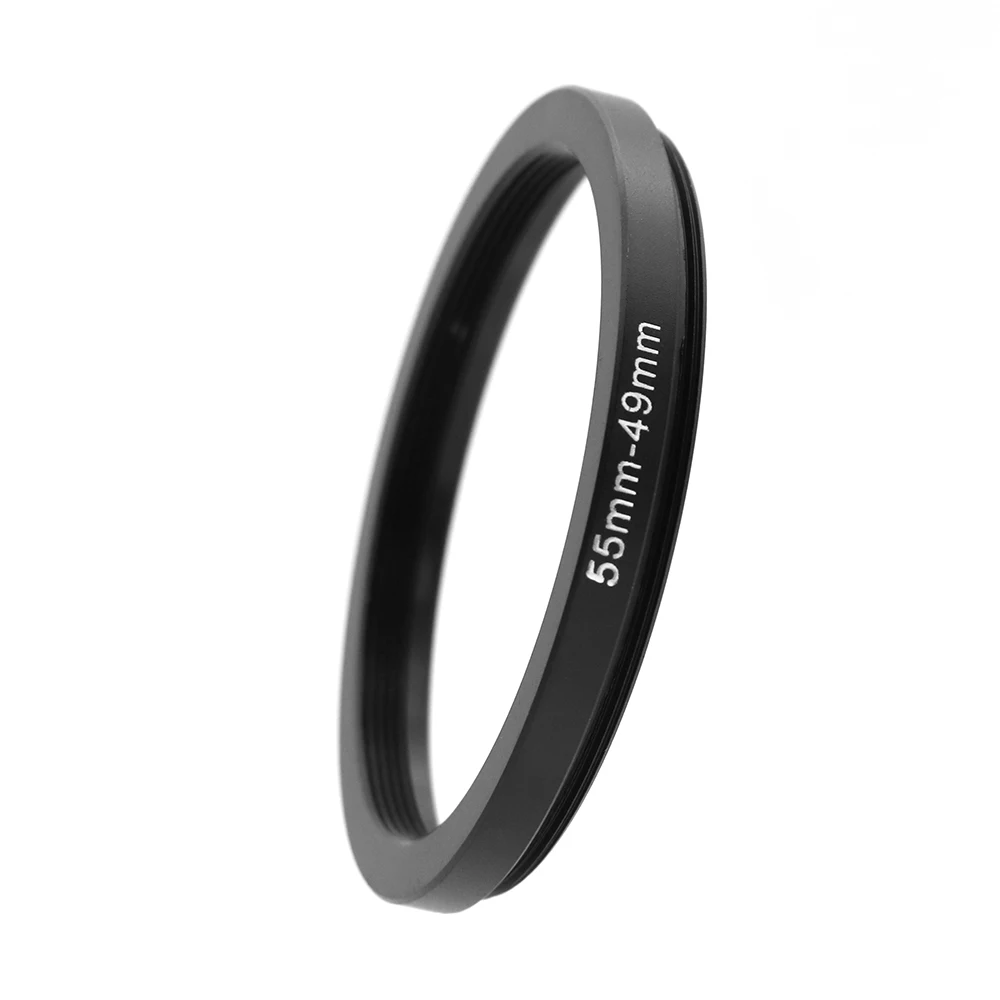 55-46 мм, 55-49 мм, 55-52 мм, 57-55 мм, 58-28 мм, 58-30 мм, 58-37 мм, 58-42 мм, понижающее кольцо для объектива камеры 58-43 мм
