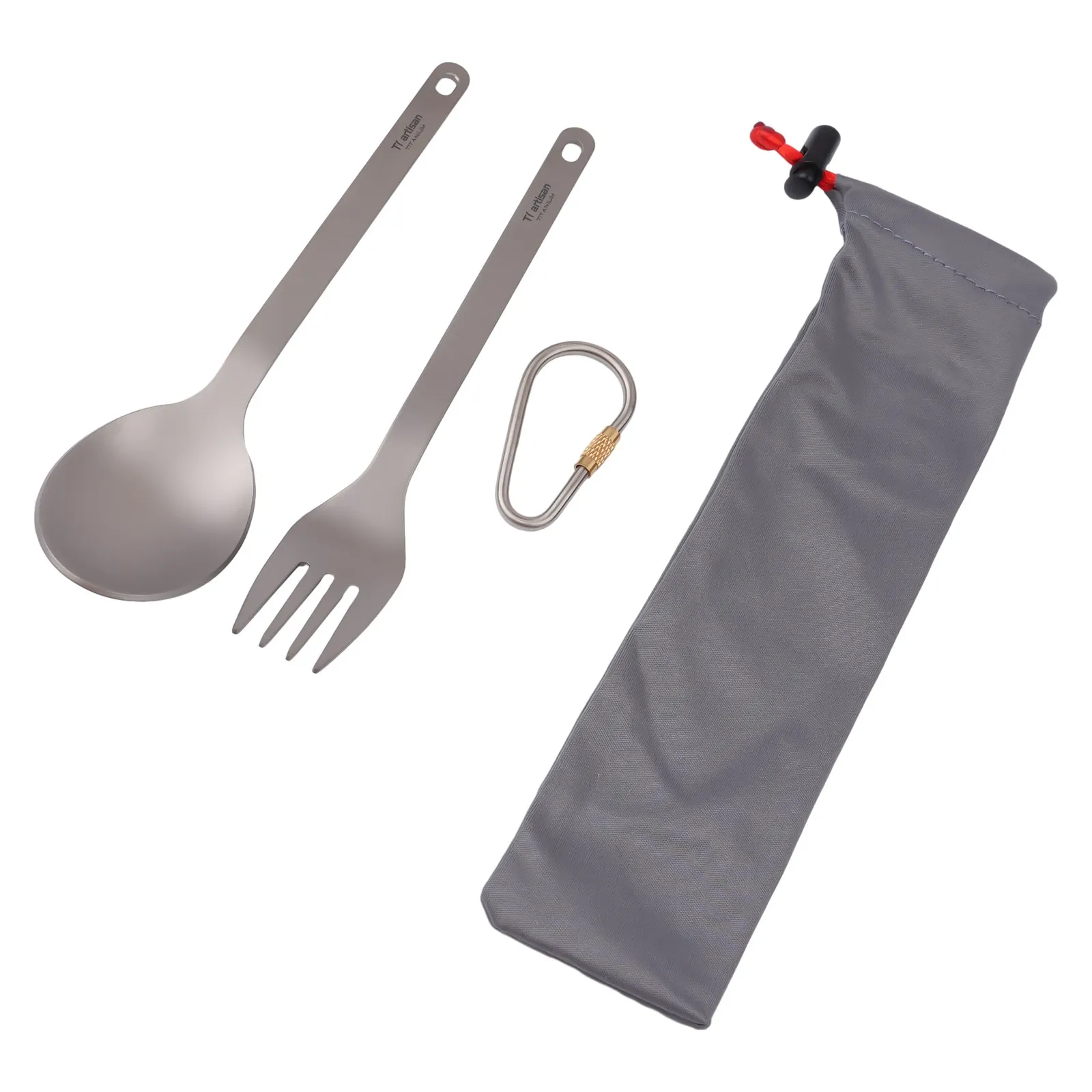 Набор столовых приборов столовая посуда ложка титановые принадлежности для