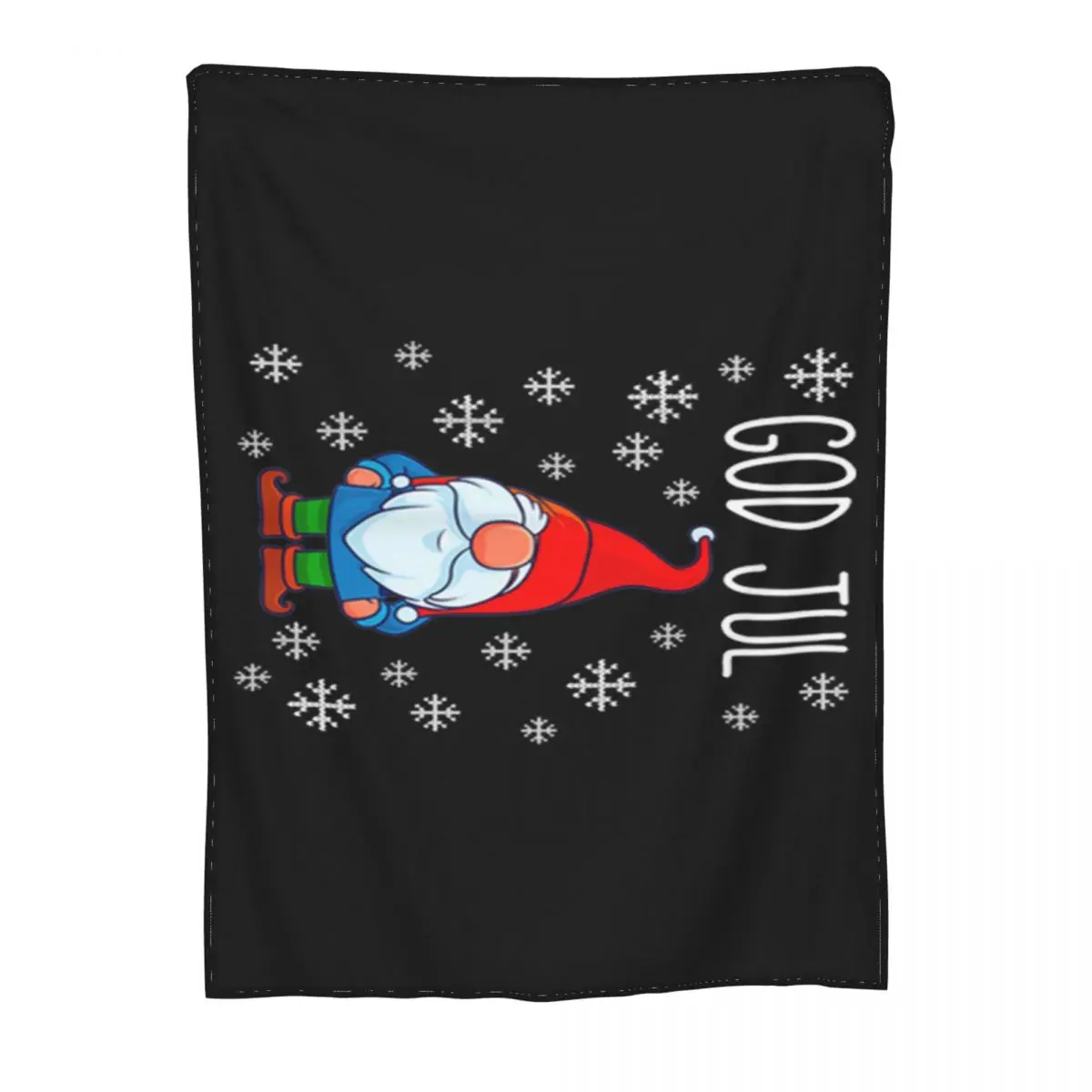 Горячий Бог Jul шведский Tomte Gnome скандинавский топ с Рождеством мужские топы