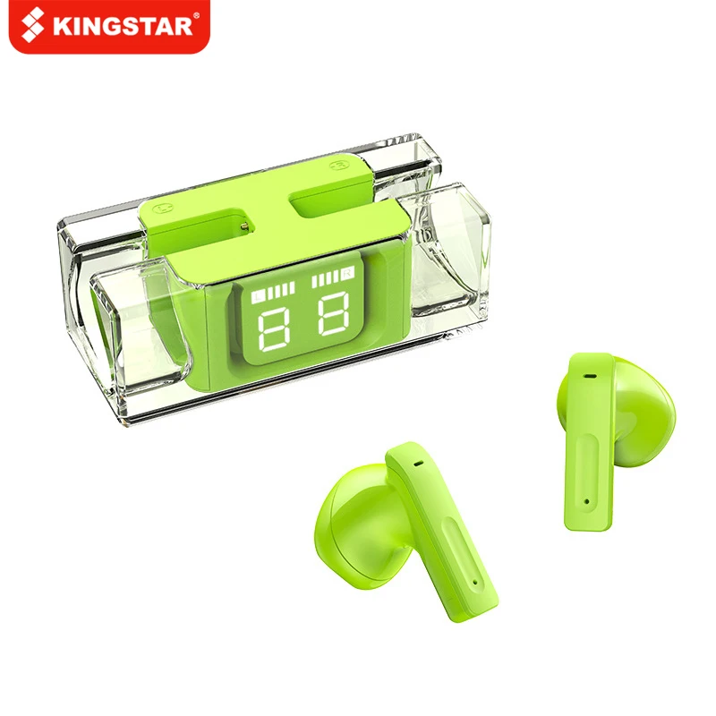 

KINGSTAR E90 TWS Bluetooth 5.3 Earphones Wireless Headphones With Mic Touch Control Earbuds Gaming Headset for IPhone Xiaomi