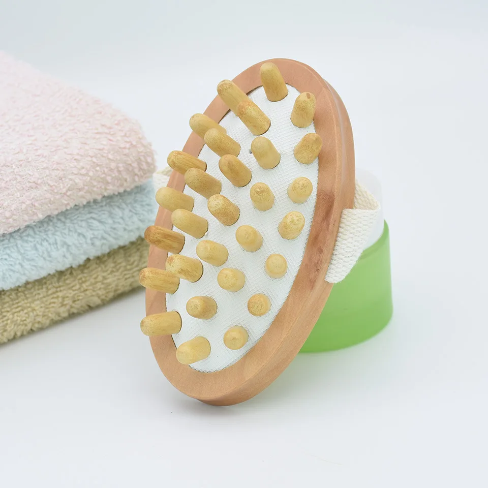 

Bullet head massager wooden acupoint massager essential oil massage acupoint massage air bag meridians