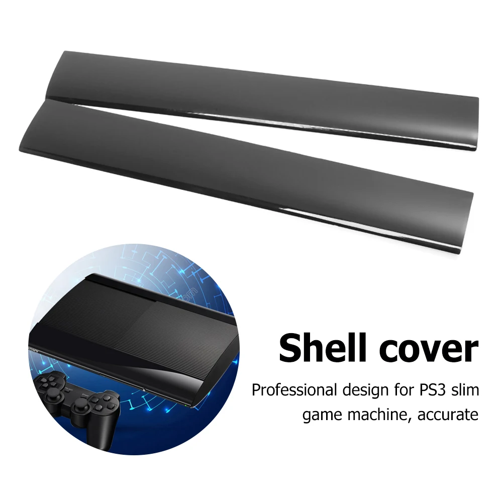 

For PS3 Slim Faceplate Panel Replacement Front Housing Case Practical Console Repair Part Easy Installation