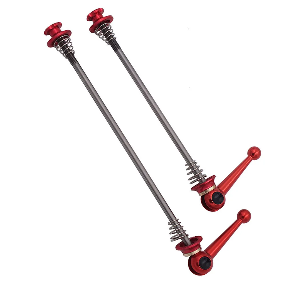 1 пара сверхлегких титановых сплавов с ЧПУ анодирование 100/135 мм быстроразъемные