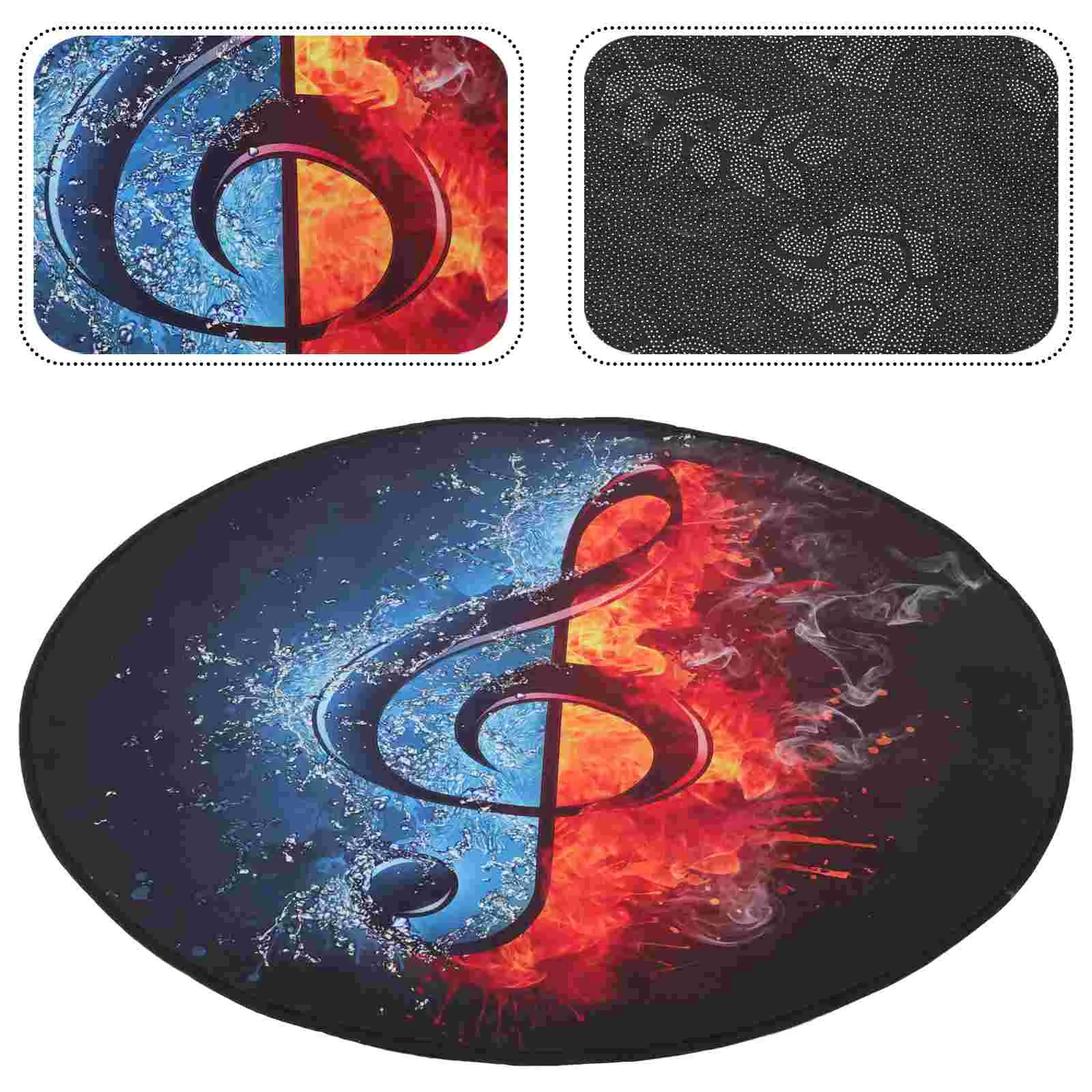 

Non-slip Supple Drum Carpet Non-Slip Soundproof Drum Carpet Drum Soundproof Carpet Anti-skid Drum Carpet