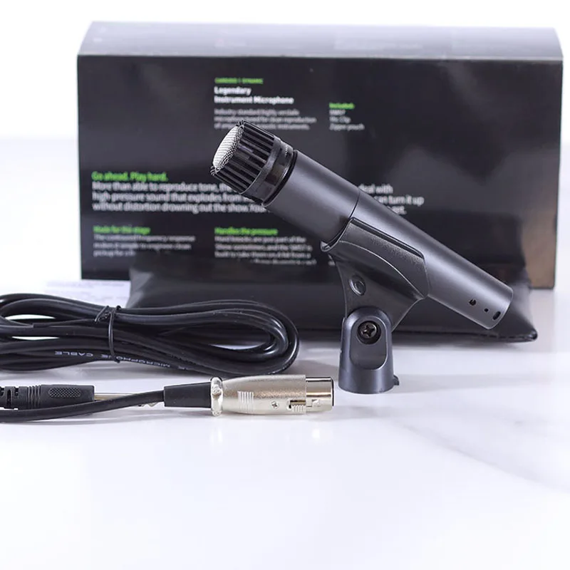 

57 LC wired karaoke handheld microphone singing church teacher vocal dynamic microphone with switch switch SM LC