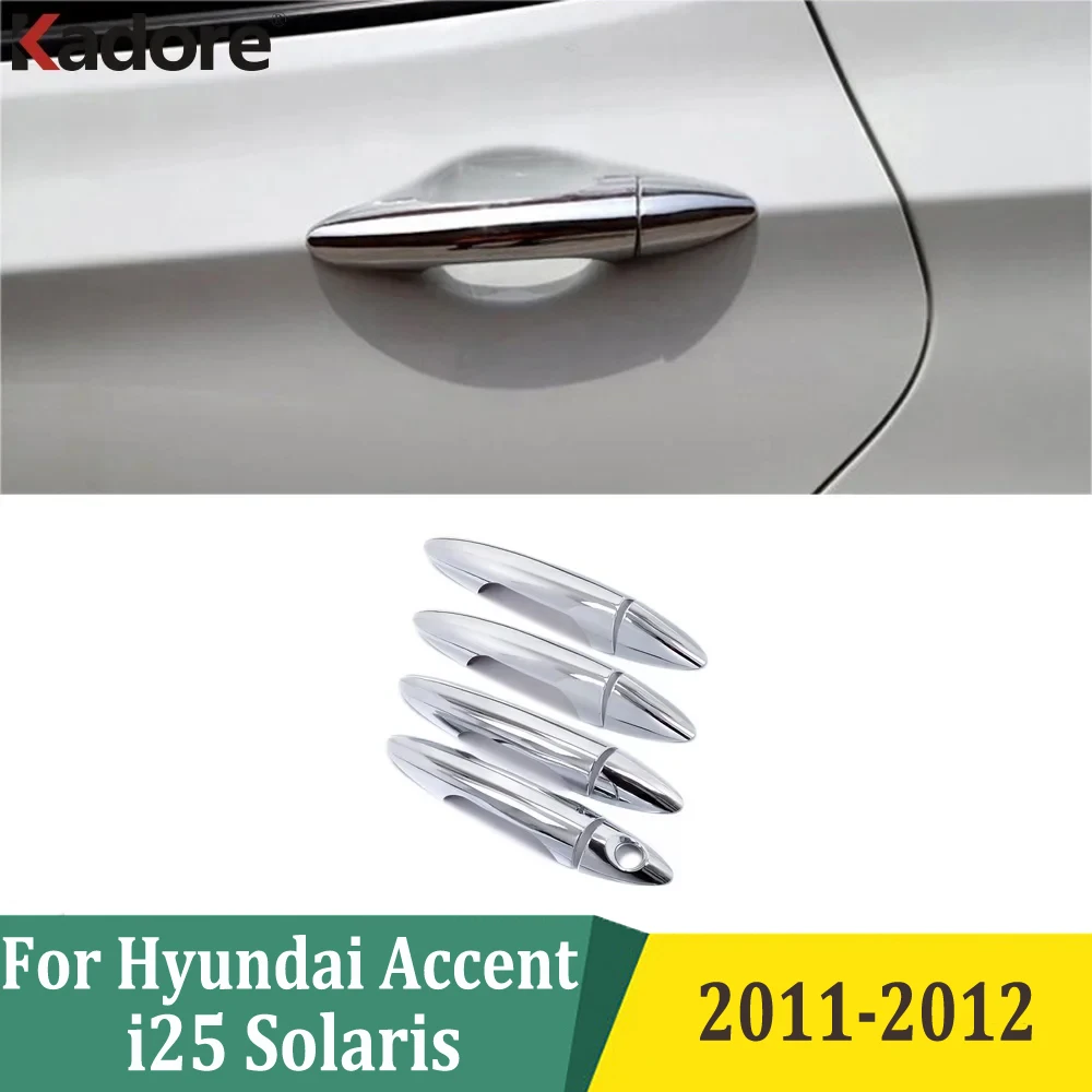 Наклейка на дверную ручку для Hyundai Accent i25 Solaris 2011 2012