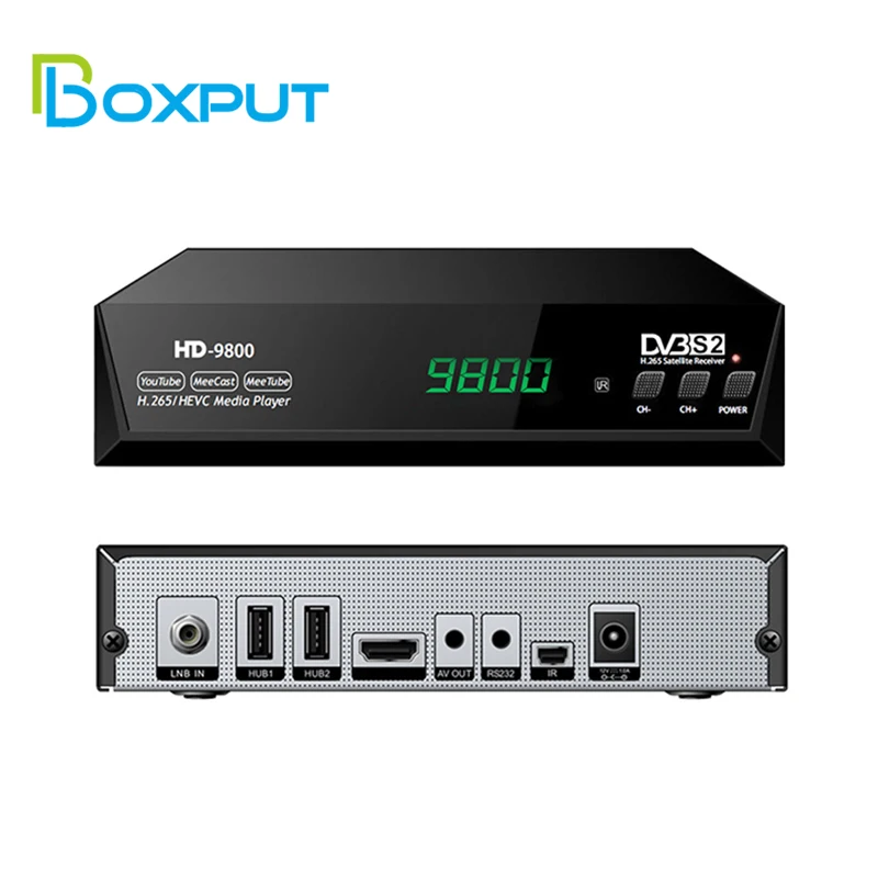 

DVB-S2 Satellite TV Receiver Box 1080P H.265 HEVC DVB S2 HD tv Receptor Digital Tv Box Support USB Wifi Media Player Set Top Box