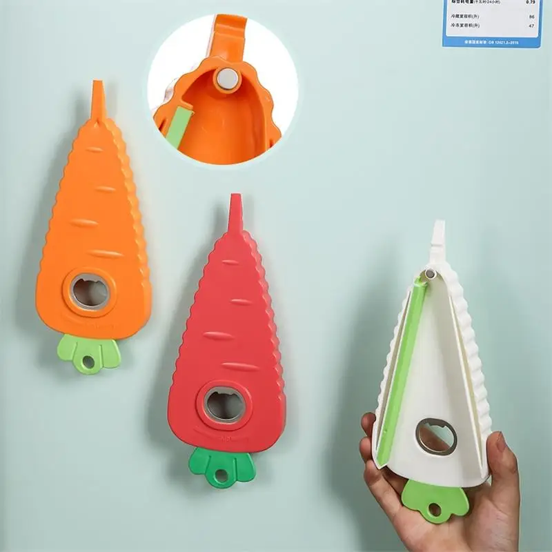 Новинка 2022 консервный нож креативная магнитная наклейка на холодильник в виде