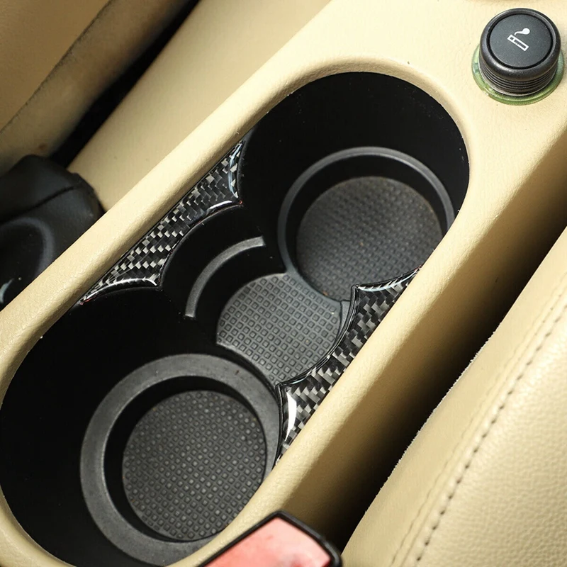 Кубок для воды шпон держатель чашки полоски наклейки из углеродного волокна Land