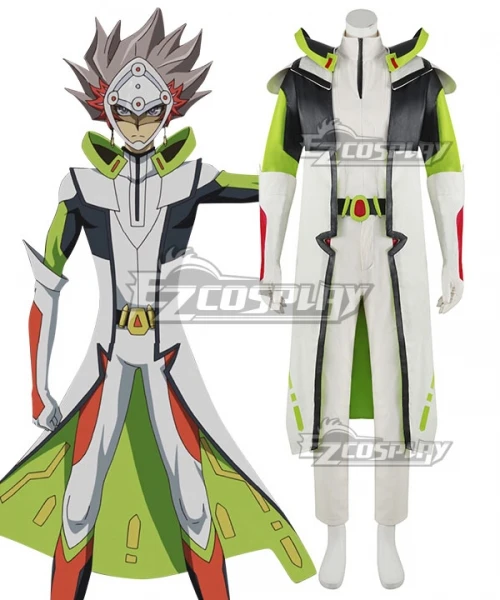 

Yu-Gi-Oh! VRAINS Revolver Roken Kogami Halloween Outfit Men Women Uniform Suit Christmas Battle Suit Cosplay Costume E001