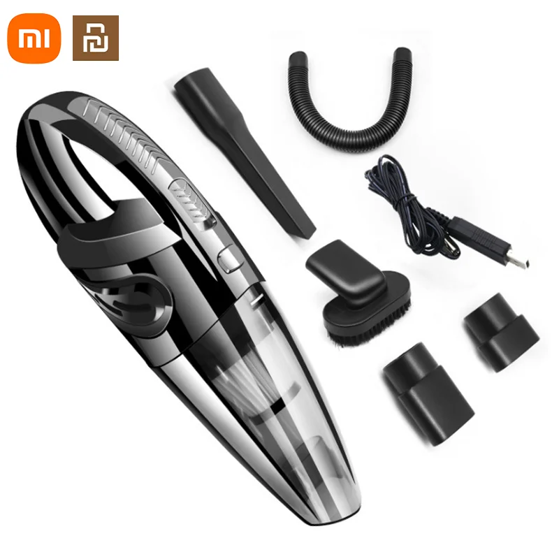 

Xiaomi Youpin Car Cleaner Wireless Handheld Household Vacuum Cleaner High Power Vacuum Cleaner Wet and Dry Portable a Suction