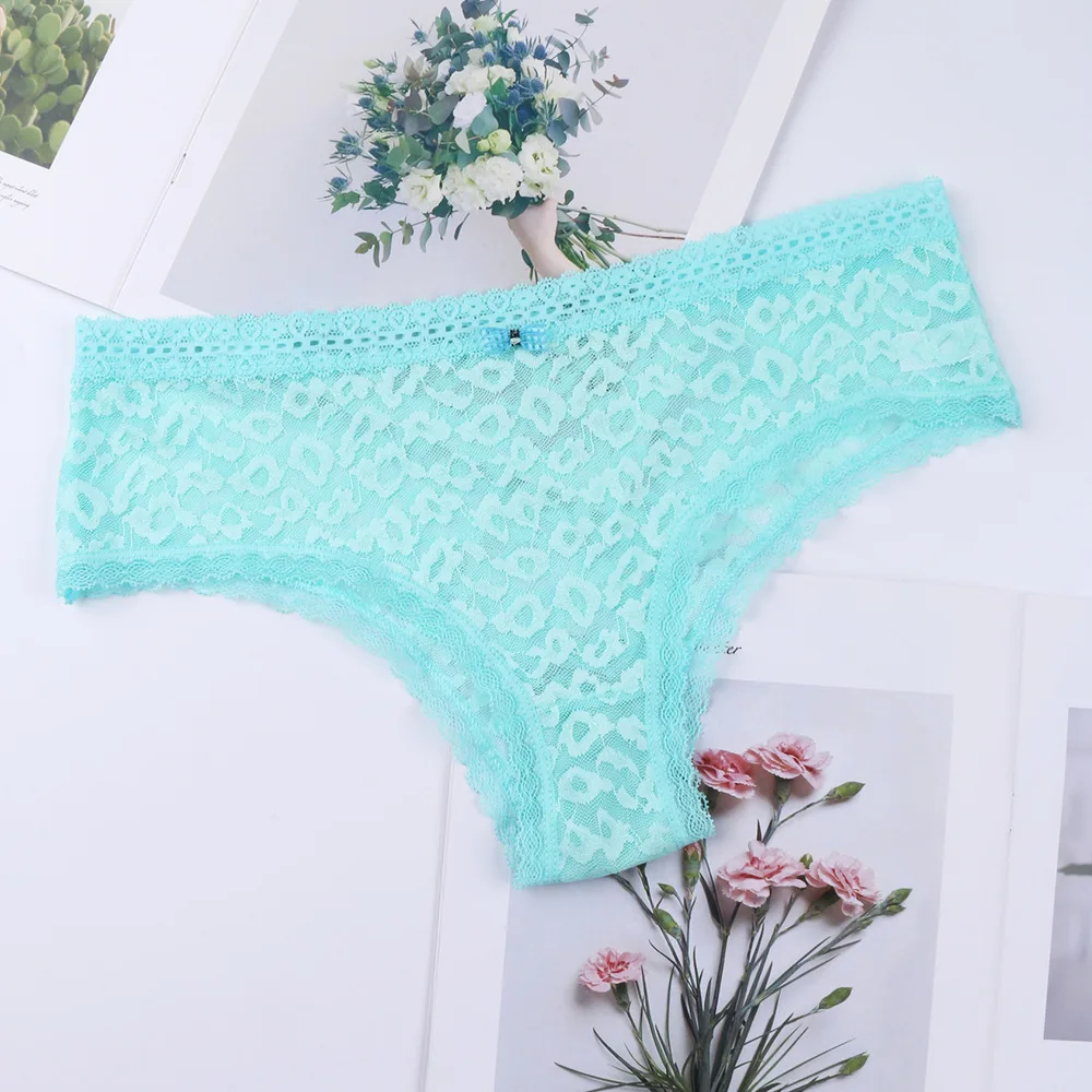 

Women's Large Lace Underwear Hollow Out Low Waist briefs