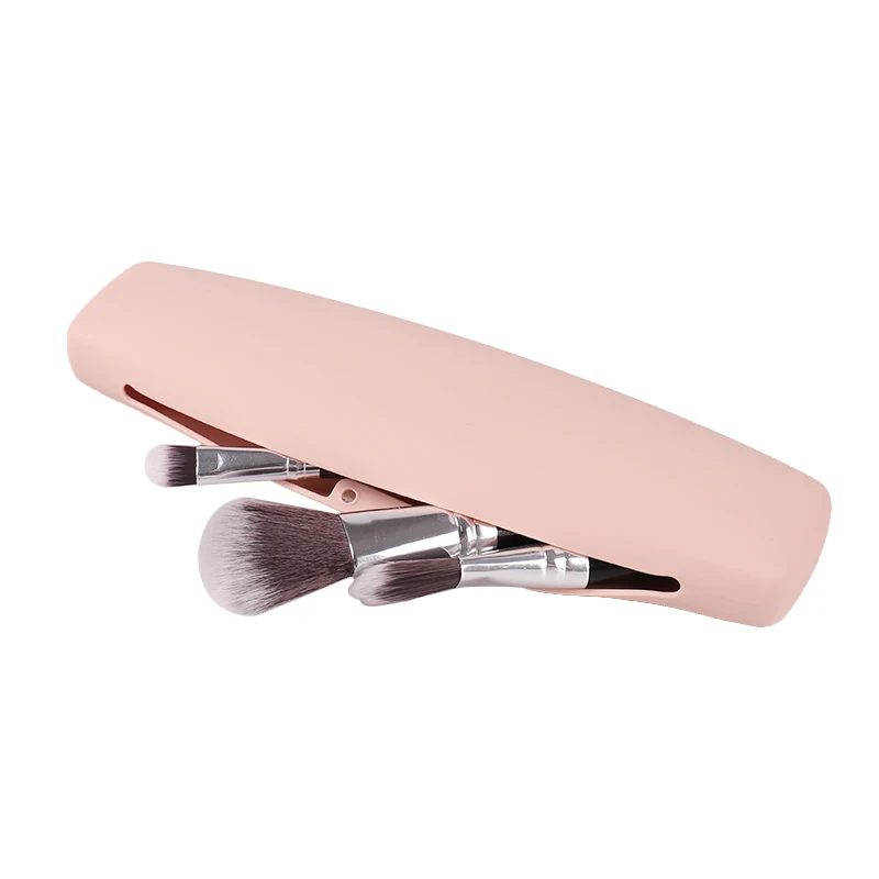 

Silicone Makeup Brush Holder Travel Case Pouch Make Up Storage Cover Organizer Portable Cosmetic Bag Box For Makeup Brushes