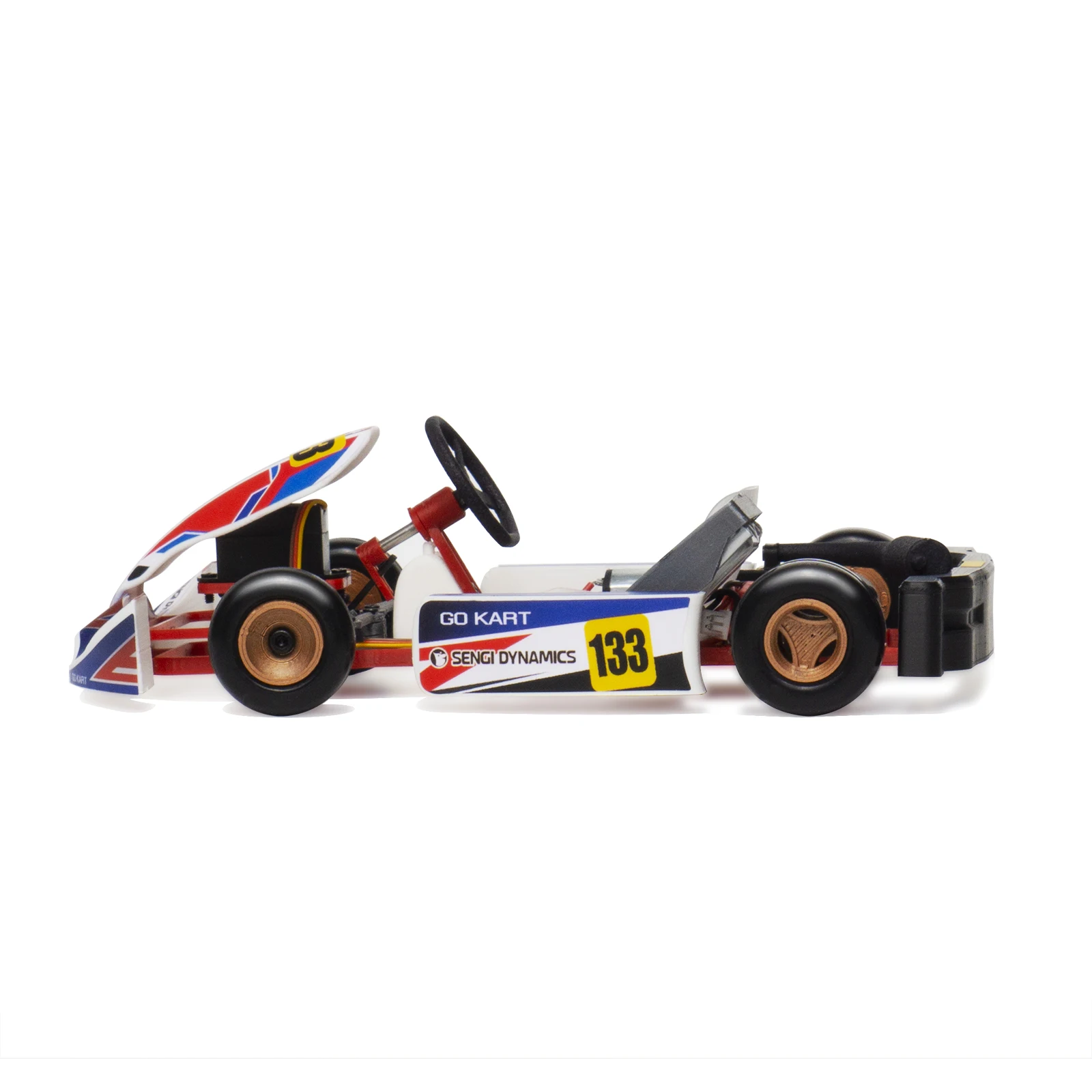 Фото Минимальный радиоуправляемый Sengi KART-80 в сборе, радиоуправляемый пульт дистанционного управления, микромасштаб, радиоуправляемый автомобиль, имитация картинга, комплект PNP для детей №4