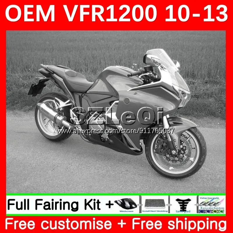 

Глянцевый серый инжектор для HONDA Crosstourer VFR1200 RR VFR 1200 RR CC VFR1200RR 10 11 12 13 2010 2011 2012 2013 обтекатель 59LQ.103