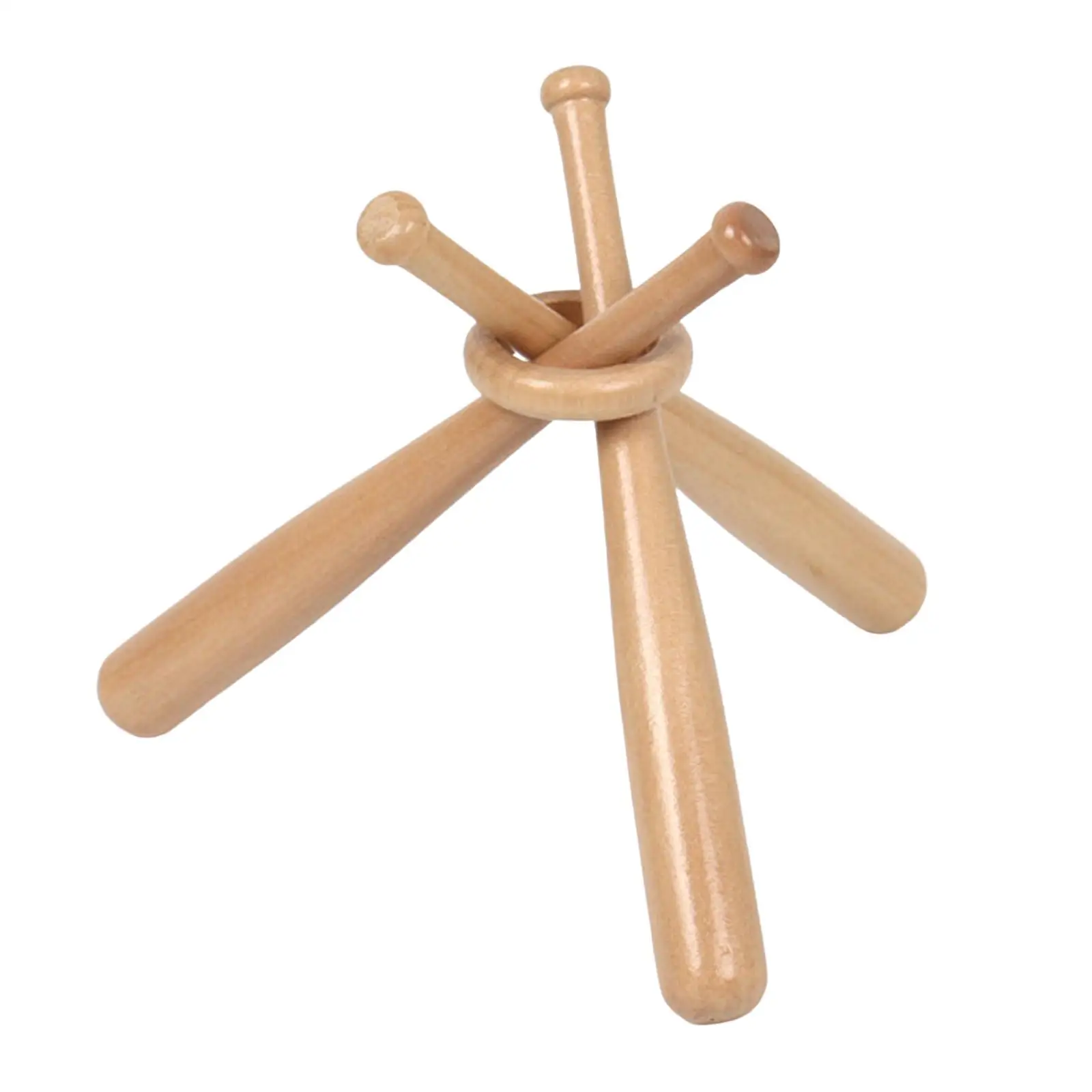 

Wood Mini Baseball Bat Stand Golf Baseball Holder Autograph Display Support for Office