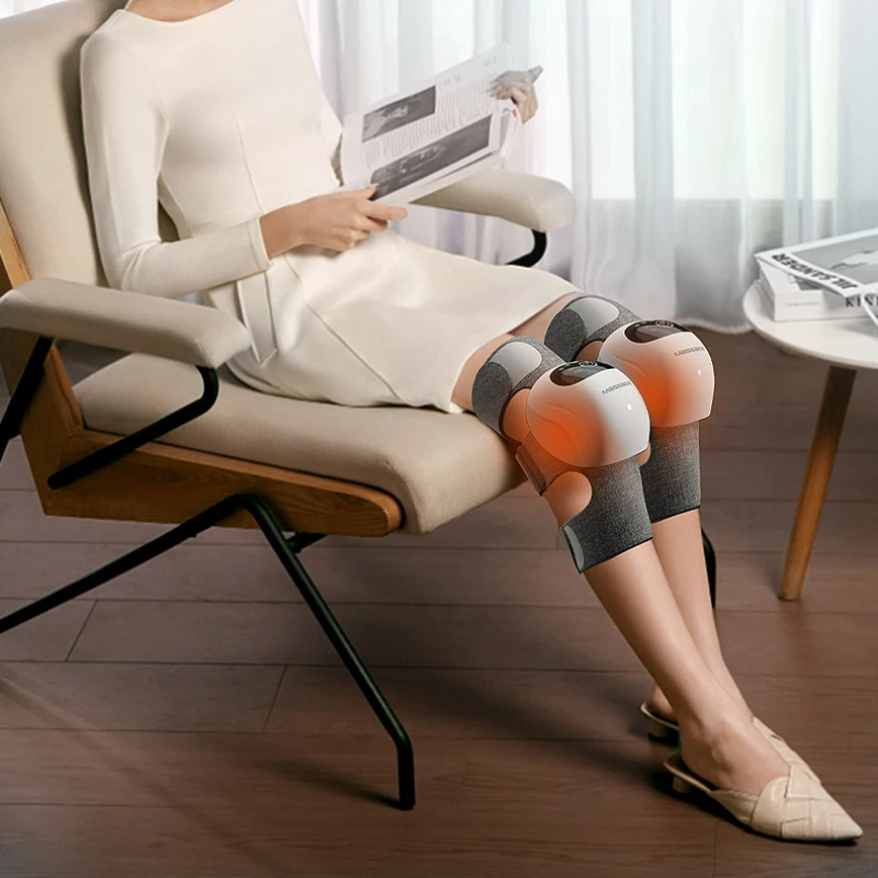 

Новинка, массажер для поддержки ног и колена, инфракрасный горячий компрессор, подогрев, физиотерапевтическое устройство