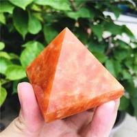 4 5cm sun stones quartz healing pyramid natural mineral triangled crystal point wholesale