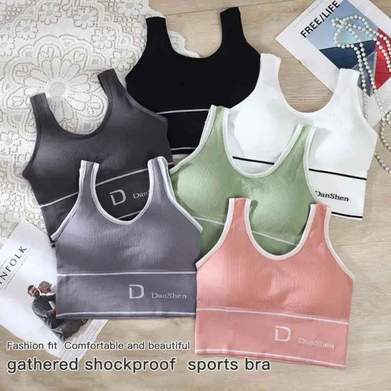 

Sports Bra Crop Top Women Sportswear Feminine Outdoor Sport Bras Fitness Gym Female Underwear Running Cycling Push Up Lingerie