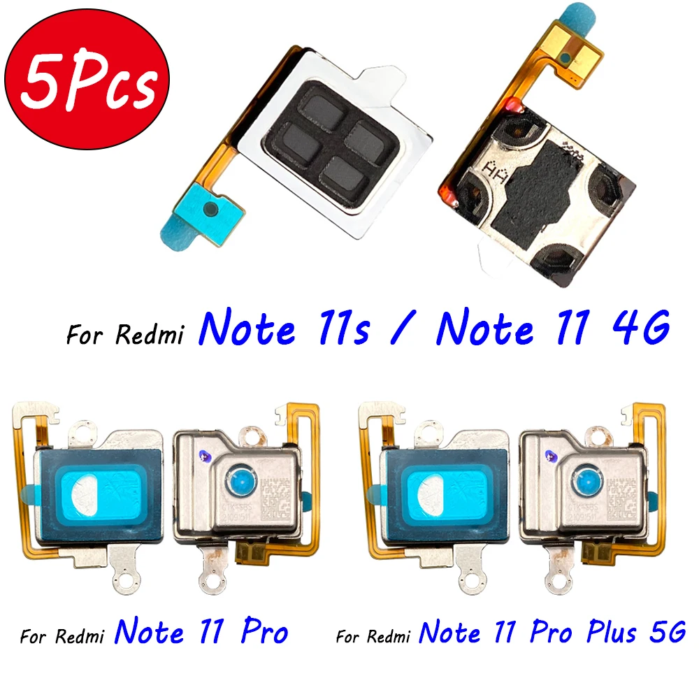5 шт., оригинальный динамик для Redmi Note 11 Pro Plus 5G 11s 114G