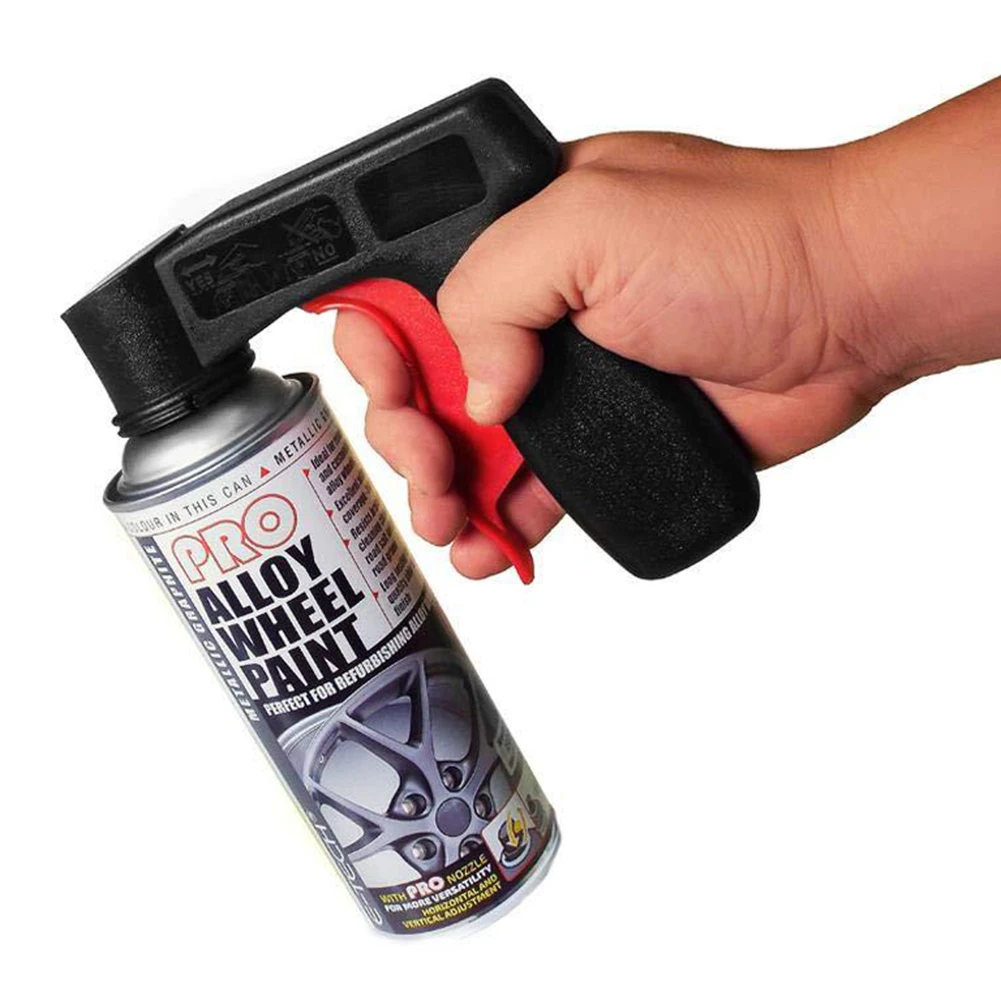 

Car Spray Paint Gun Handle Spray Professional Aerosol Paint Can Handle Tool for Cans Holder Auto Paint Polish Tools