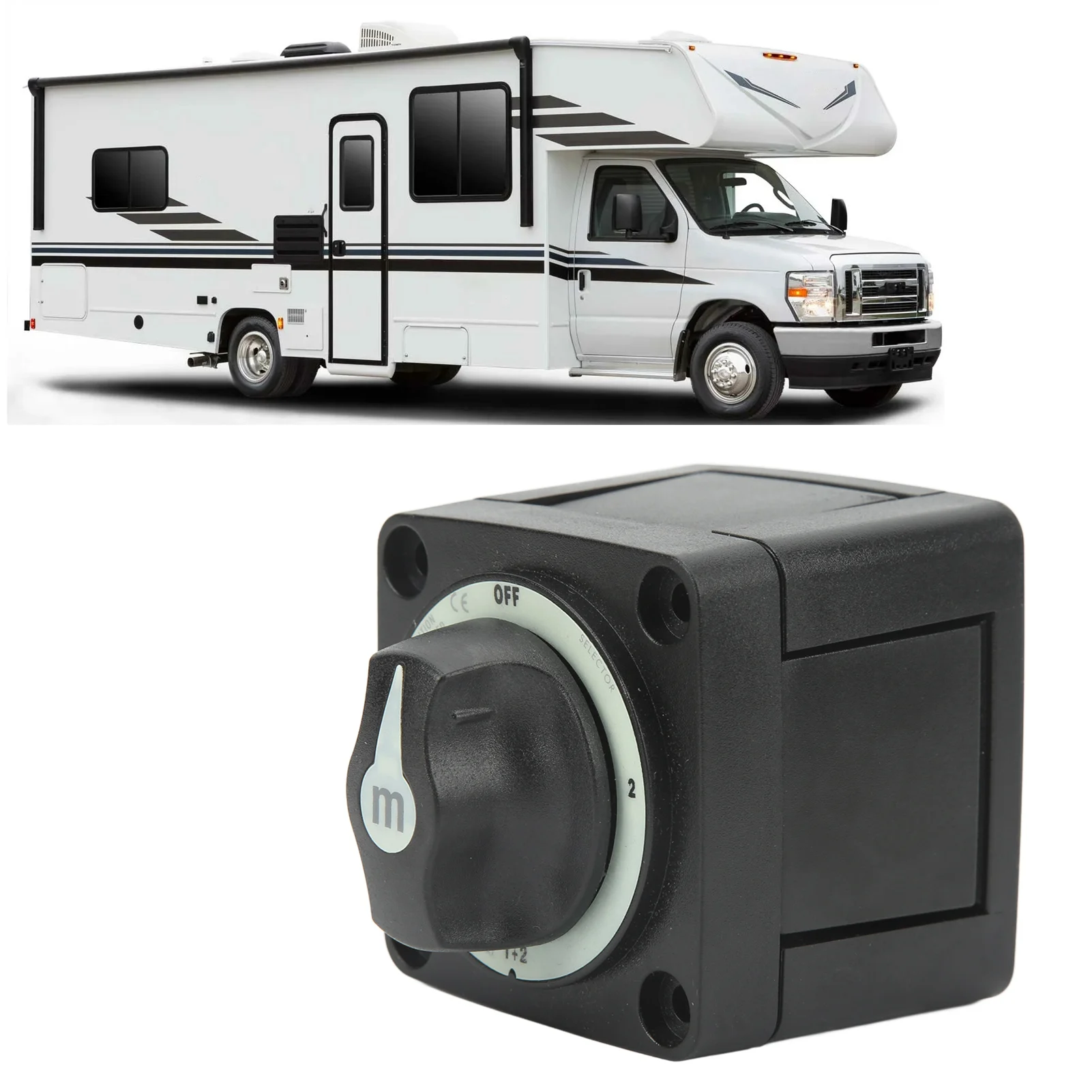 Переключатель выбора морской батареи 4-позиционный изолятор отключения цепи