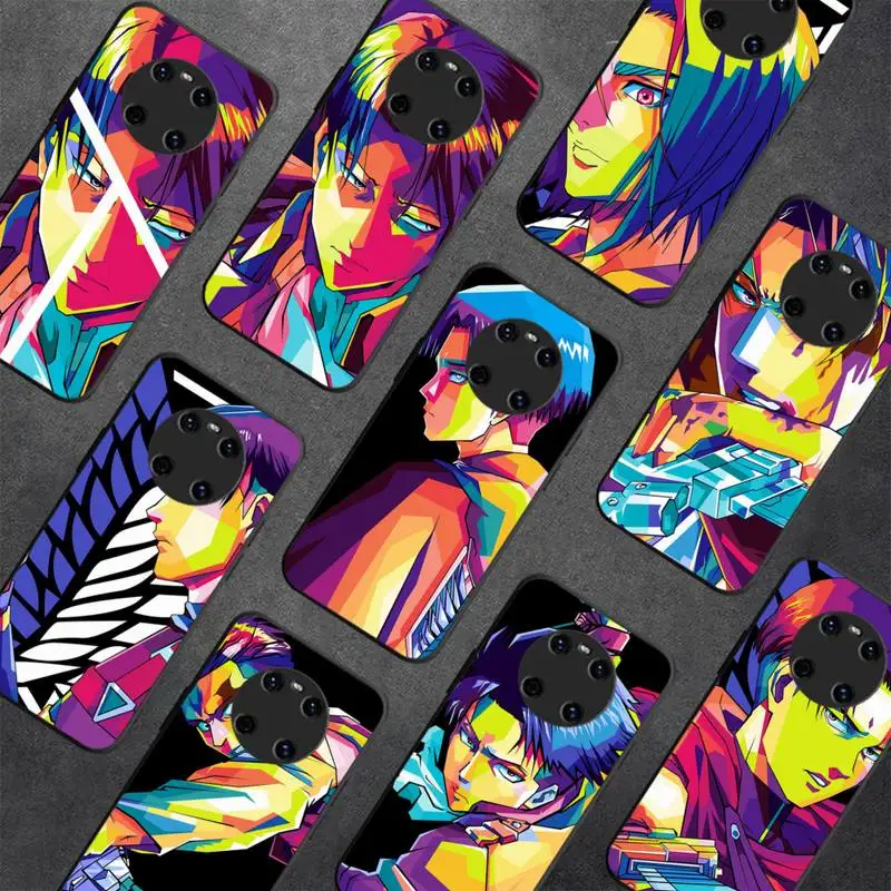 

A-Attack on T-titans L-levies Phone Case For Huawei Y 5 Y6 2019 Y5 2018 Y9 2019 Luxury case for 9prime2019