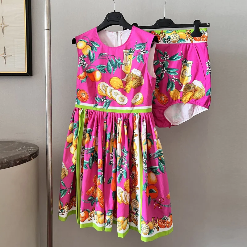 

Женское Хлопковое платье с разрезом, соблазнительное платье с принтом лимона, шампанского, шорты для отдыха на море и лето