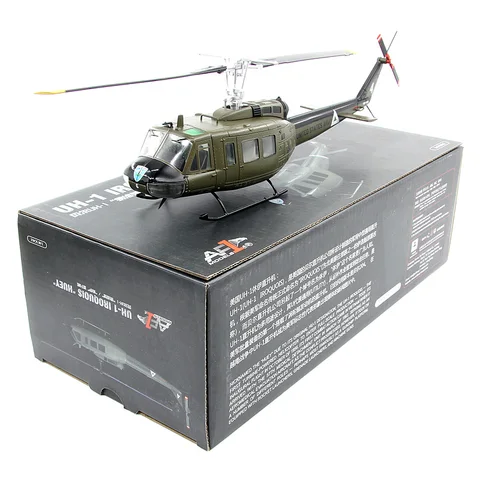Модель AF1 US UH-1H Huey в масштабе 1/48, вертолет общего назначения из сплава 17501, коллекция литых под давлением боевых самолетов, игрушки, подарки, веер