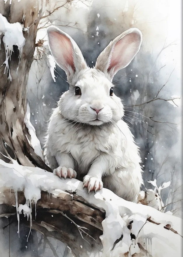 

Классическая печать на холсте "Винтажный зимний уличный пейзаж"