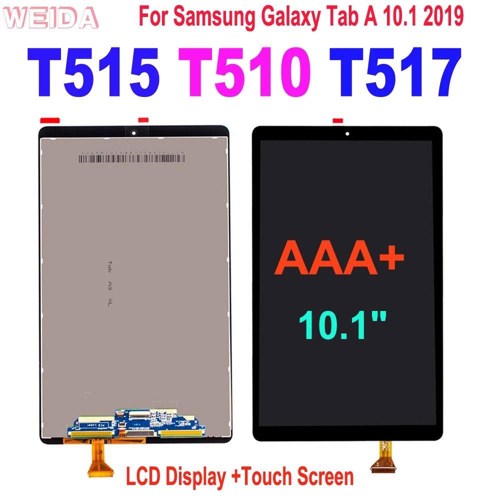 

100% протестированный ЖК-дисплей для Samsung Galaxy Tab A 10,1 2019, T510, T515, T517