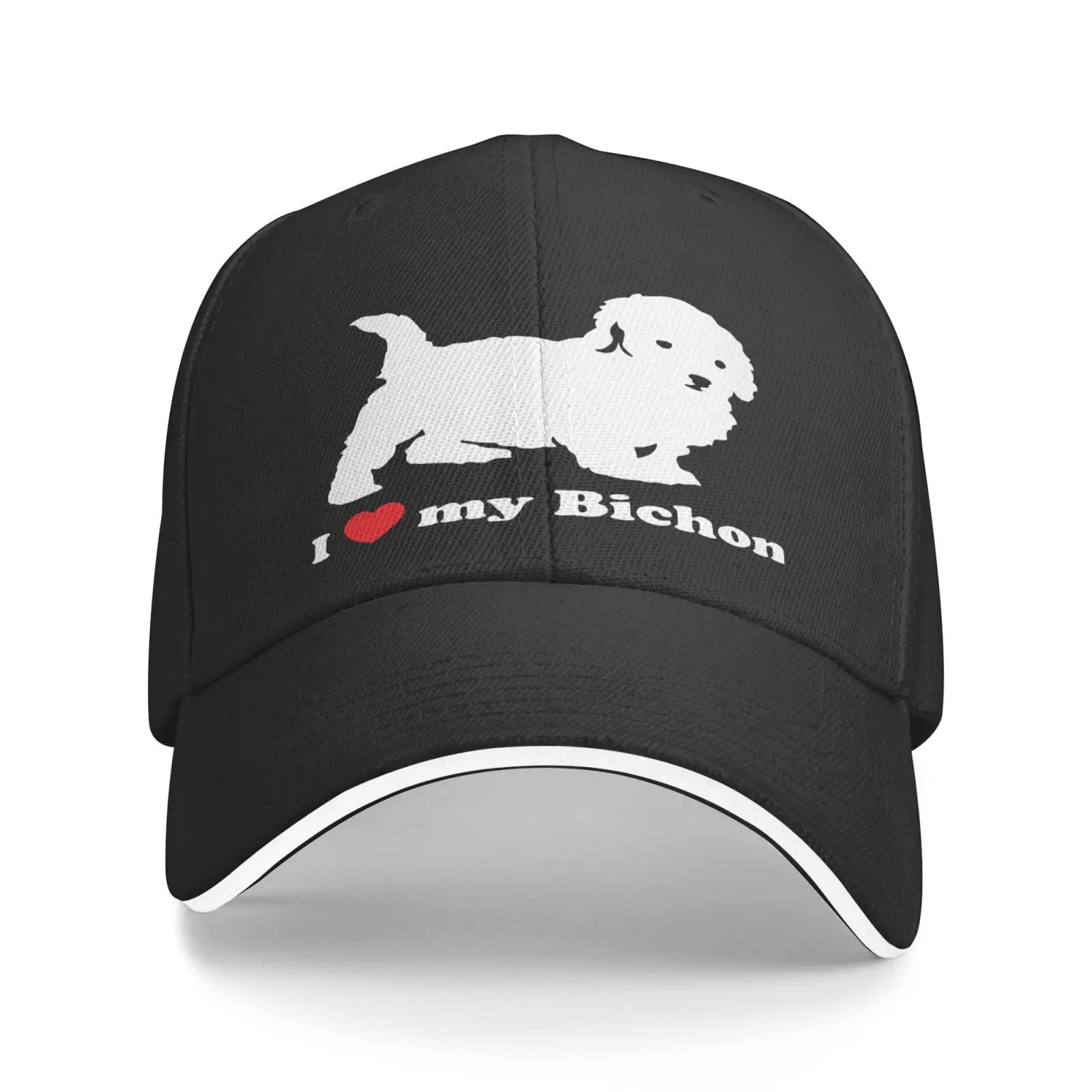 

I Love My Bichon Frise V2 Men's Caps Cap Male Hat Male Women's Baseball Cap Caps For Women Men's Caps Beret Beret Hip Hop Caps